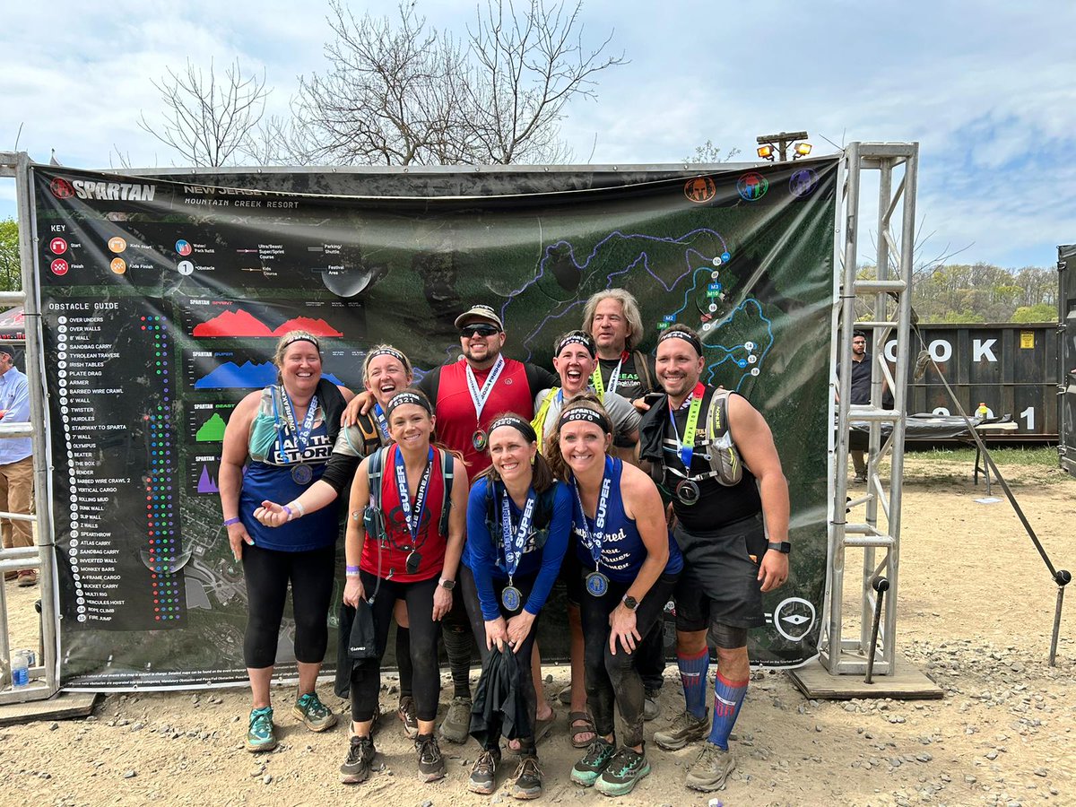 It was another incredible @SpartanRace weekend! This race was extra special because we got to take two 1st time racers out with us. The vibe & energy is always so supportive at these events! Race #7 is in the books! 💪🏼💙🔥 #FitLeaders @MrPerezSDoL @RyanBJackson1 @ValChavez2018