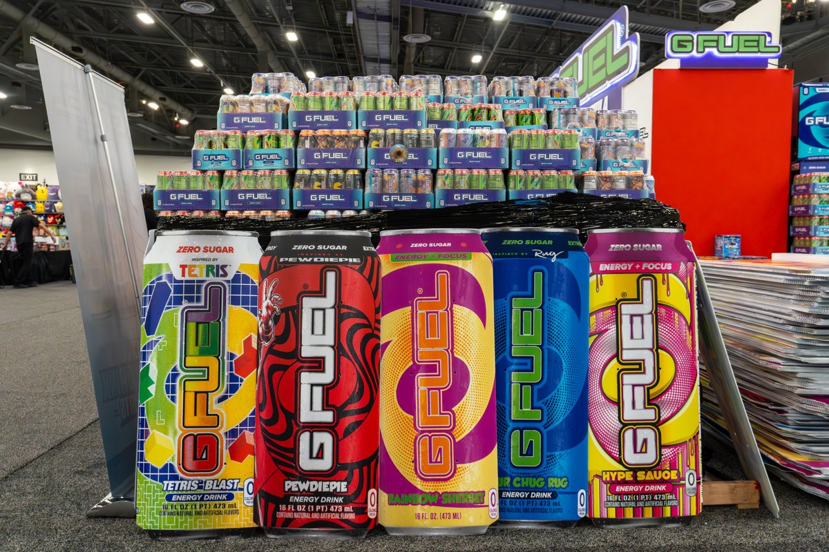 Does anyone need a giant #GFUEL can for their set-up? 👀👇