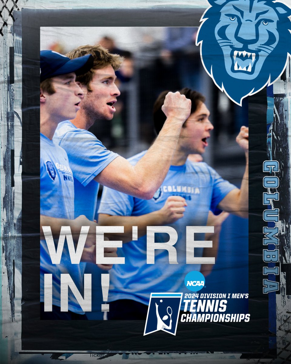 Columbia takes the No. 8 national seed‼️ The Lions will face Quinnipiac in the first round Friday! #RoarLionRoar 🦁🎾