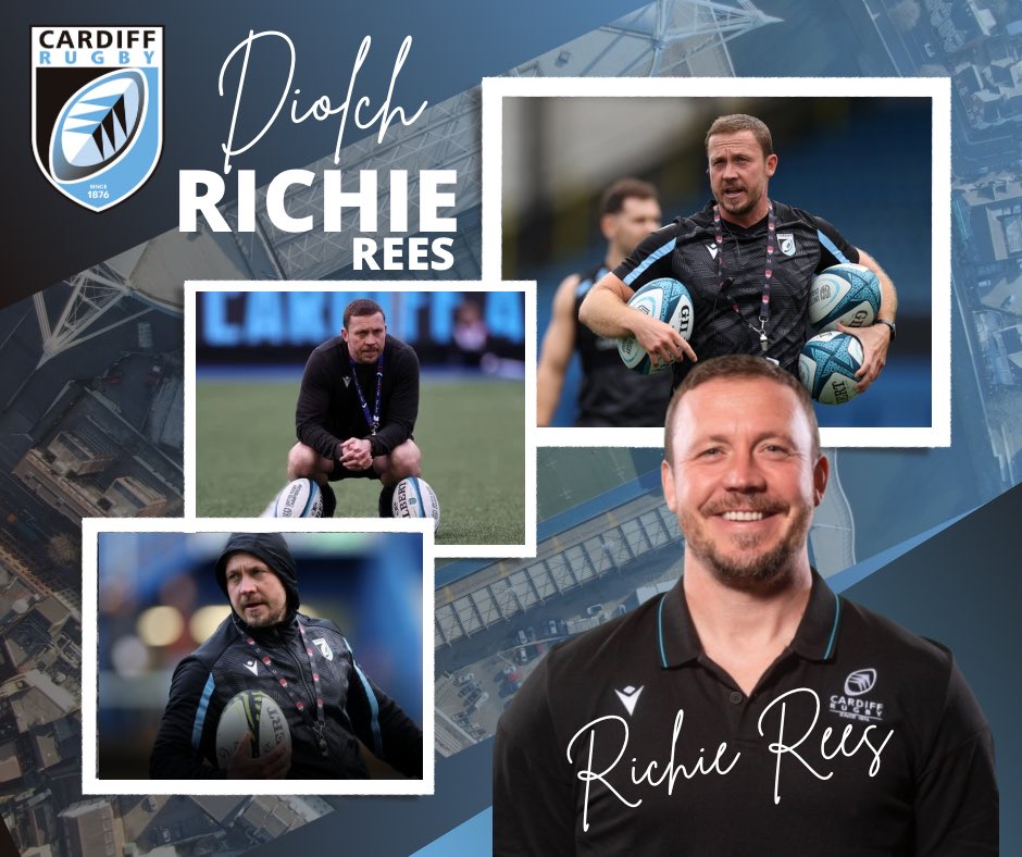 Diolch Richie you will always be a Cardiff legend. @Cardiff_Rugby