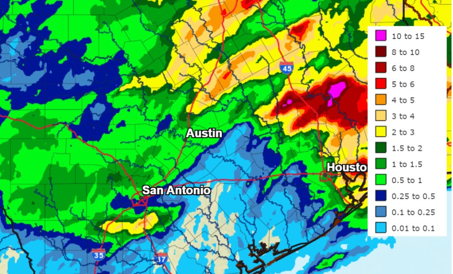 Another chance for rain and storms on Wednesday and continuing through the weekend. Read the full weather update from @BobRoseTX here: lcra.org/weather #TXWX #CTXWX #ATXWX