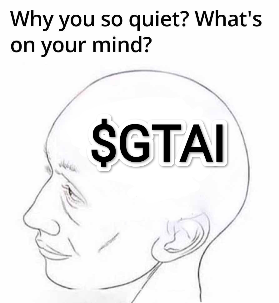 $GTAI stays steady on my mind.@GT_Protocol
#GTProtocol