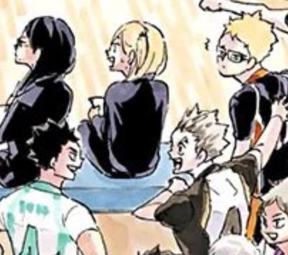 i’ll forever think about bokuto introducing tsukishima to iwaizumi, that’s his son your honor