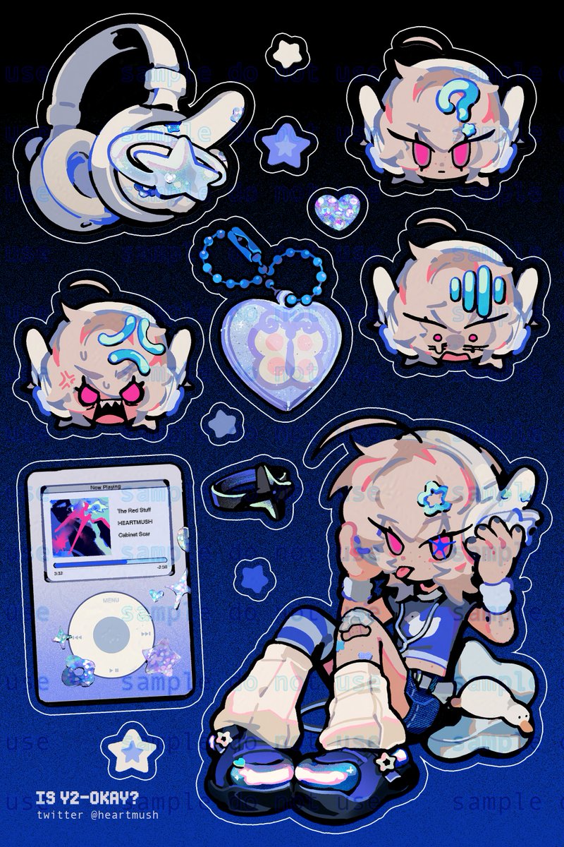 🎵🩵is y2-okay? ★ stickers 💭