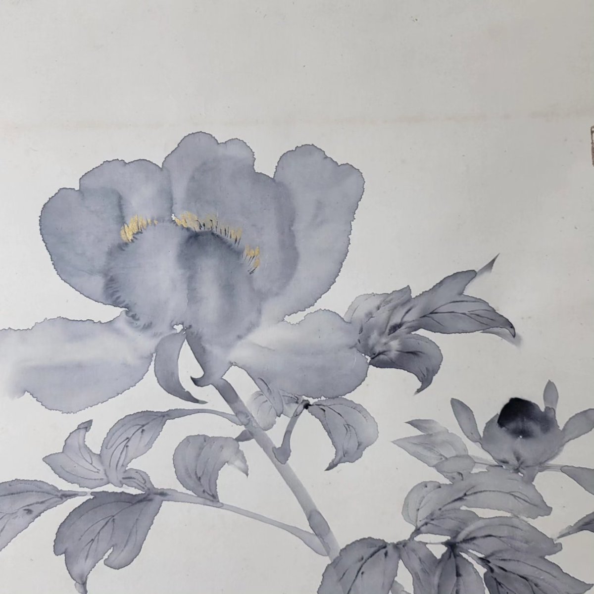 永田春水「牡丹」 掛け軸 文化の伝承、人の縁を大切に 丁寧な対応