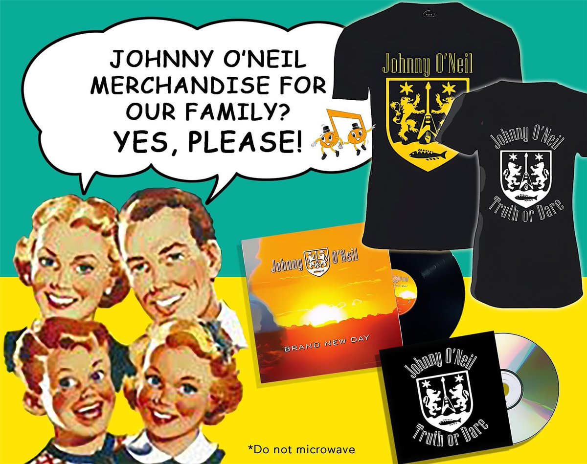 JOHNNY O'NEIL MERCHANDISE FOR YOUR FAMILY?

Shop our NEW store at johnnyoneilmerch.com

#johnnyoneil #brandnewday #dareforce #minnesotarock #minnesotamusic #mnmusic #twincities #newmusic #hardrock