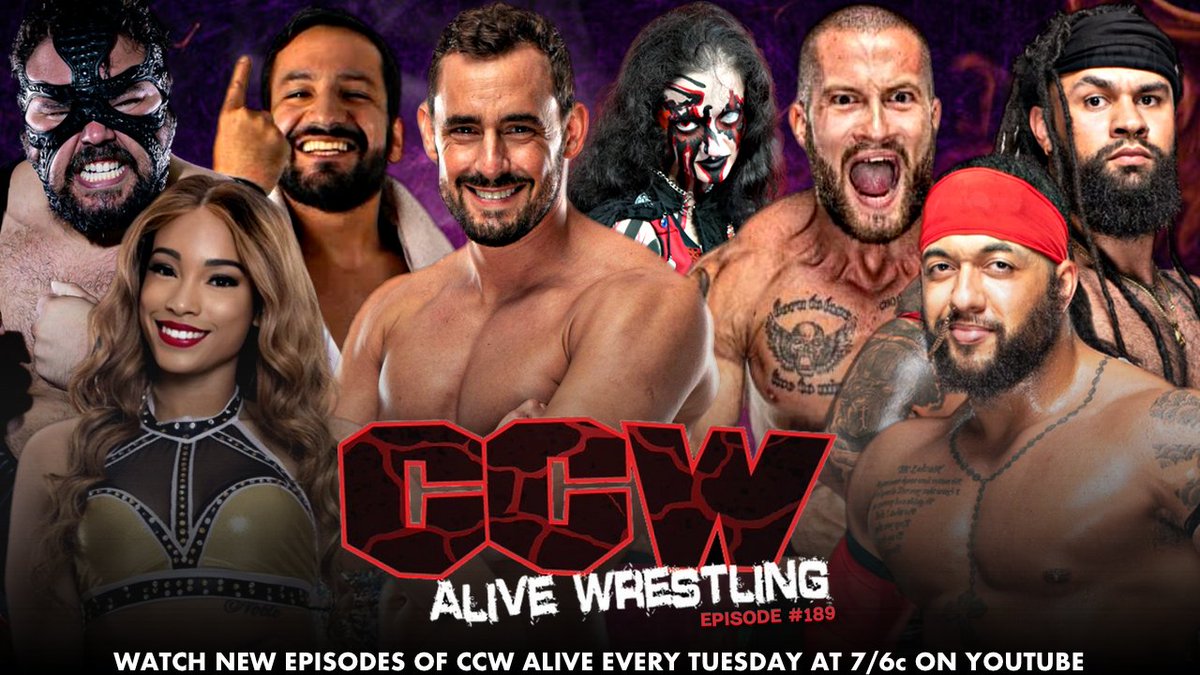 ‼️ TOMORROW ‼️ Another hard-hitting, action-packed episode of #CCWAlive comes your way tomorrow at 7/6c on YouTube! - South American Alliance vs. The Qrown & Meto - Kaci Lennox vs. Invidia ... and more! Subscribe now, and do not miss it! YouTube.com/CoastalChampio…