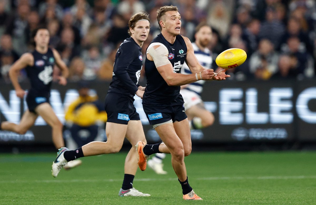 “I wonder if Cripps could absolutely be ‘Captain Carlton’…” The proposed Patrick Cripps move that could make Carlton even stronger | sen.lu/3UjGobs @WhateleySEN | #AFL