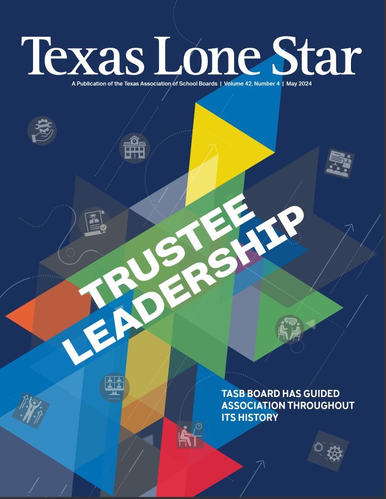 The May Texas Lone Star magazine is here! In this issue, we're honoring the past, celebrating the present, and inspiring the future by showcasing 75 years of TASB leaders. Do you see any familiar names on page 13? bit.ly/4bkhhfv