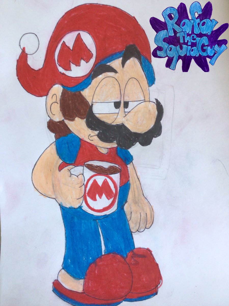 Pijama Mario
#supermariobros #mario #mariobros #supermario #nintendo #fanart #traditionalart #traditionaldrawing #drawing #dibujo #dibujotradicional #artistsontwitter #artistoftwitter