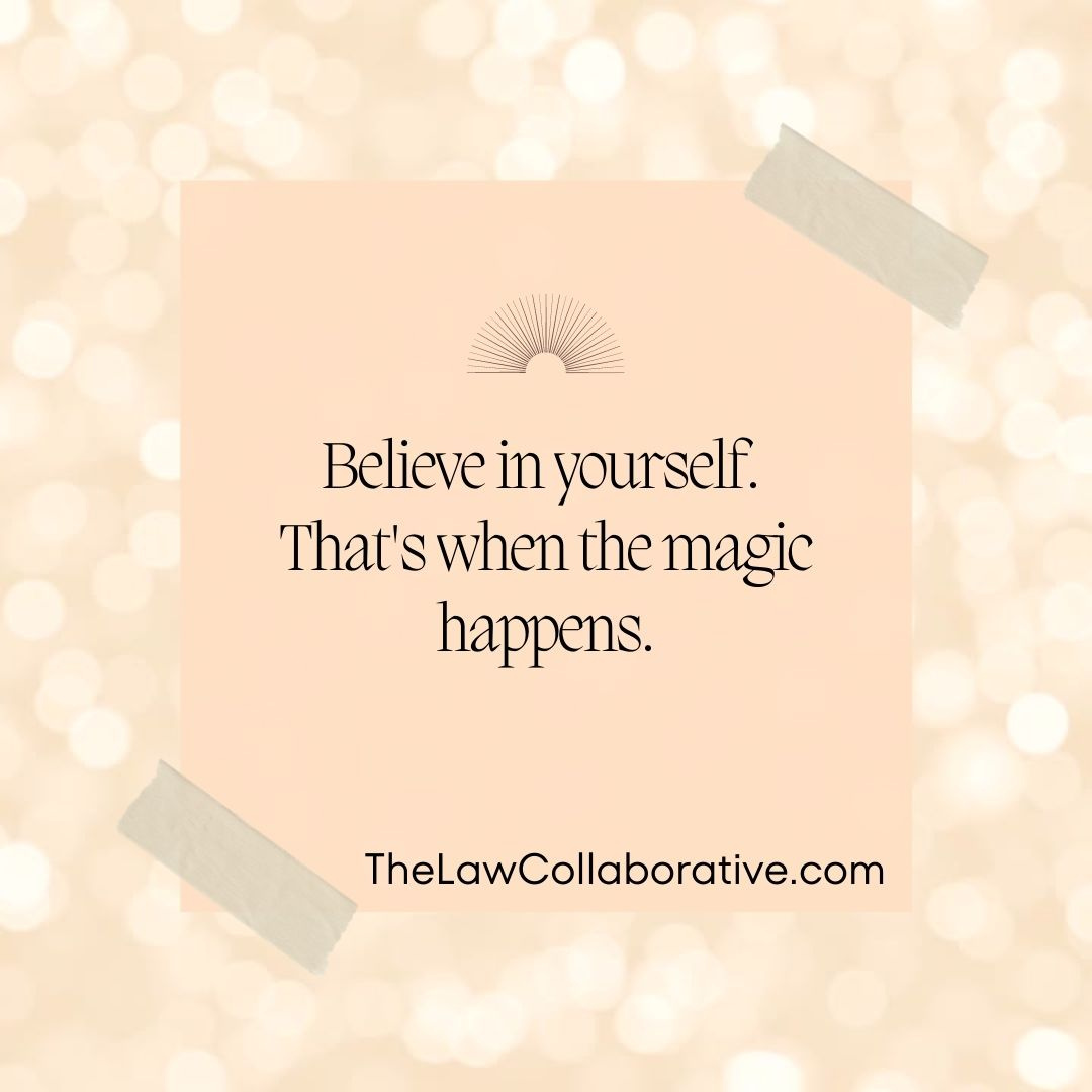 Believe in yourself!

#divorce #divorceadvice #CollaborativeDivorce