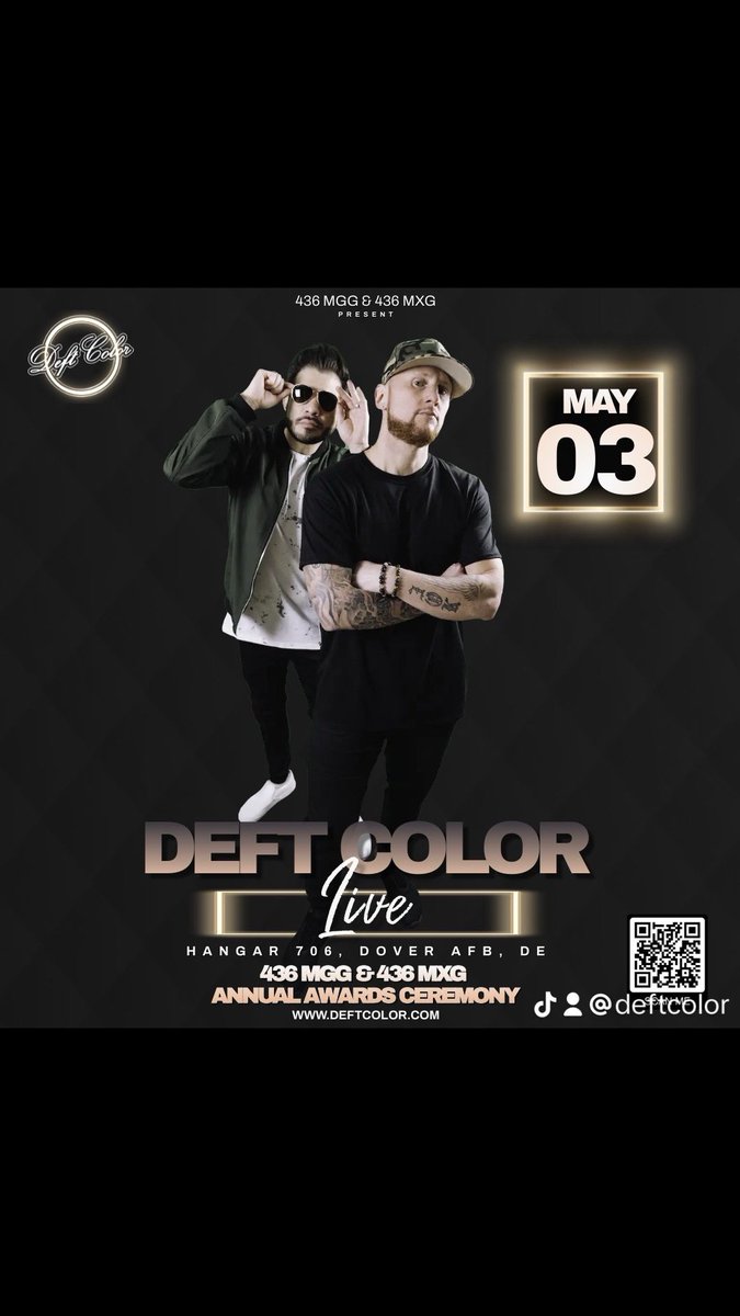 This Friday!

#deftcolor #liveperformance #delawaremusic #doverafb