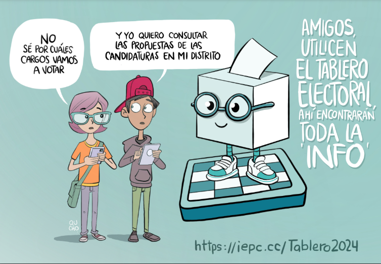 ¿Ya tienes la información suficiente para votar? Tenemos dos herramientas para ti: Candidaturas, Conóceles y Tablero Electoral. ✏️@qucho #EsNetaVota #JaliscoVota2024 #JaliscoDebate2024🗳️🌎