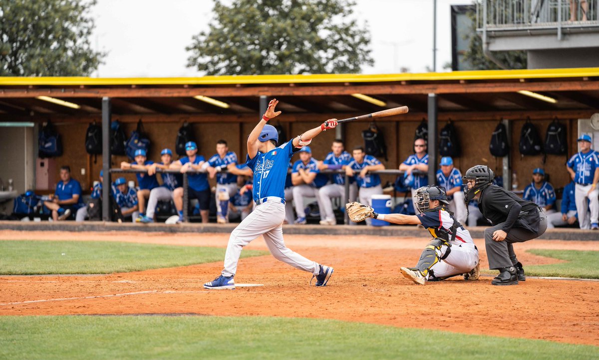 Team #Italy makes U18 European Baseball Championship debut in Regensburg against Israel on July 8, 2024 fibs.it/en/news/esordi… Forza #Italia! #ItaliaBaseball #ItaliaTeam