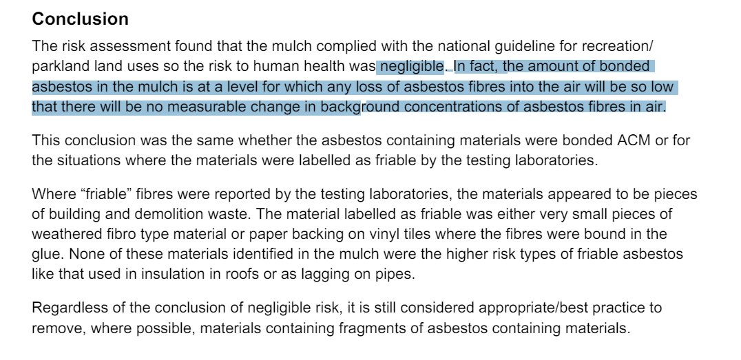 Released on Friday: Rozelle Parklands asbestos risk was always 'negligible', EPA says epa.nsw.gov.au/working-togeth…