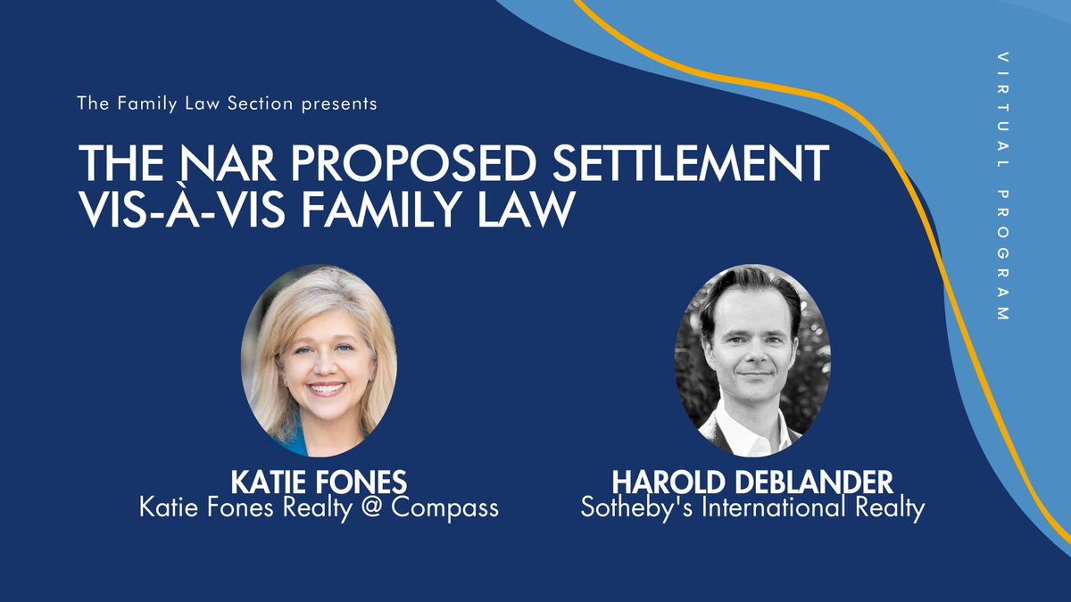 Join us for a dive into SF Bay Area real estate with Harold Deblander &amp; Katie Fones! Discover market insights, NAR settlement impacts, and their expertise in real-life transactions, including sales for divorcing clients. Don't miss this valuable session! bit.ly/44hsHhP
