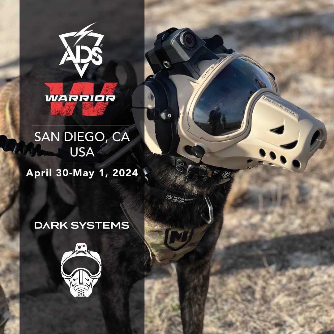 #adsinc #warriorwest #k9unit #K9 #k9helmet