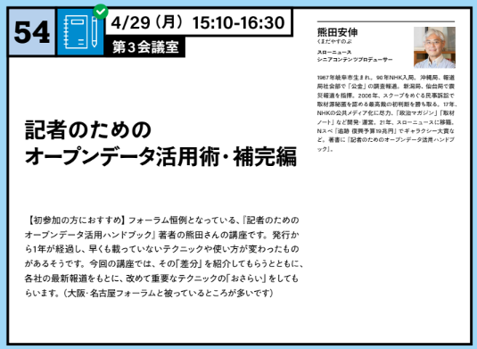 約750人が参加した報道実務家フォーラムが閉幕。 みなさん、ありがとうございました。 7講座の司会しました。 しかし最終日の自分の講座は283ページのパワポ最後までできず、終了1分前にPCの電源が落ちる幕切れ。オンラインの方、申し訳ございませんでした。 さて、仕事……が手に着かない。疲れたー。