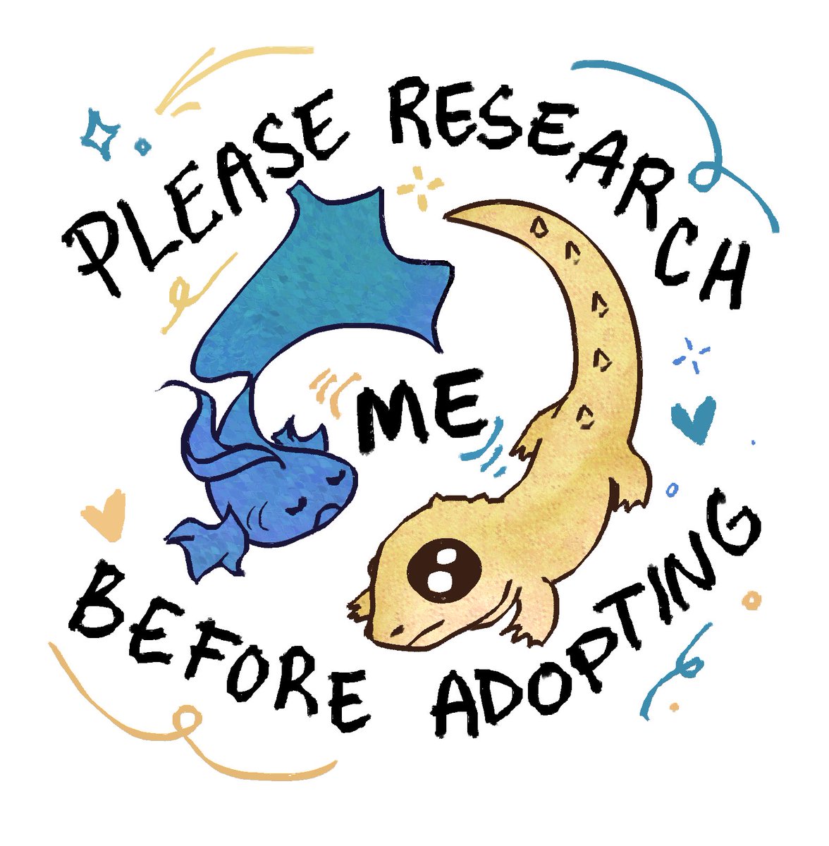 do your research 🦎🐟