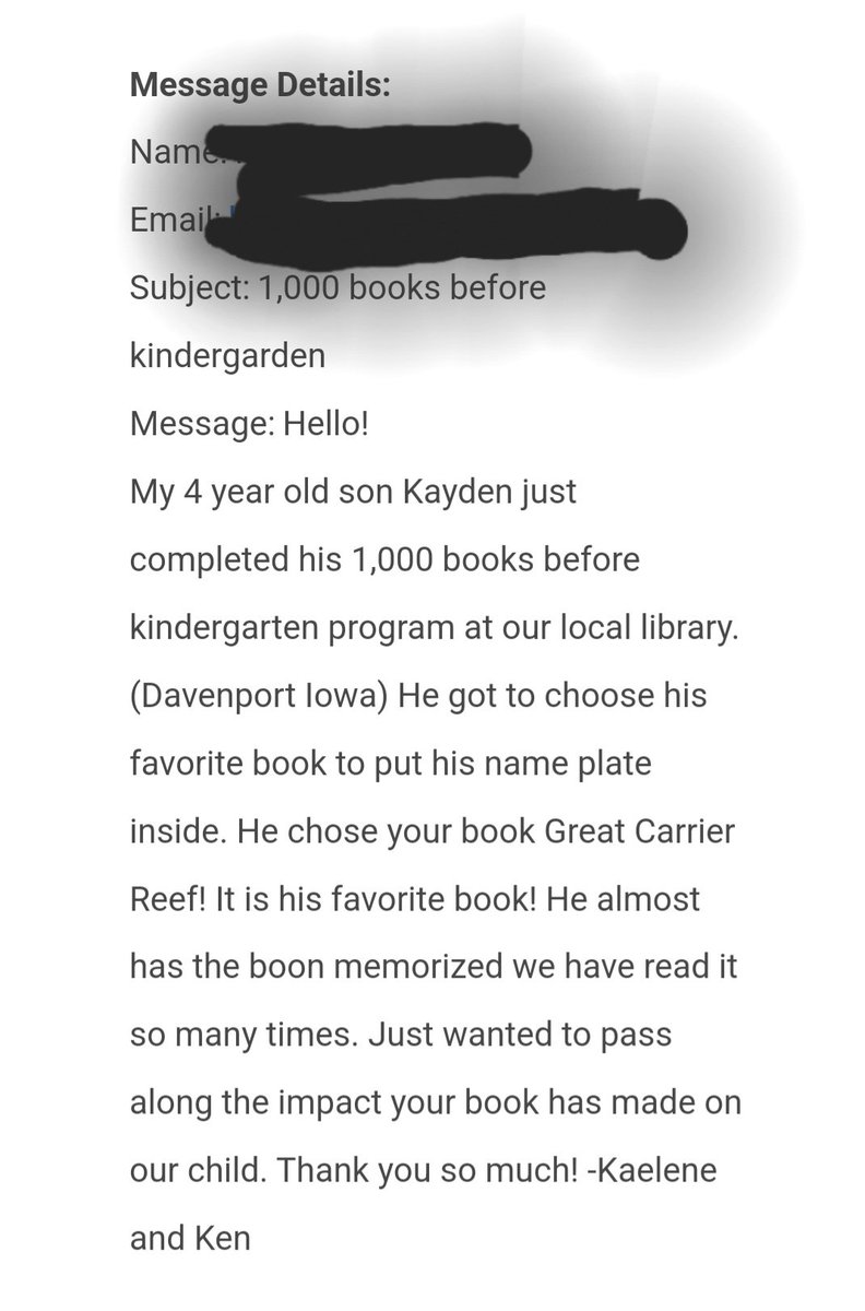 Writing is HARD, but it's moments like these - kids like Kayden - that make it all worth it. 

#1000booksbeforekindergarten #PictureBooks #kidlit #stembooksforkids #stemchildrensbooks