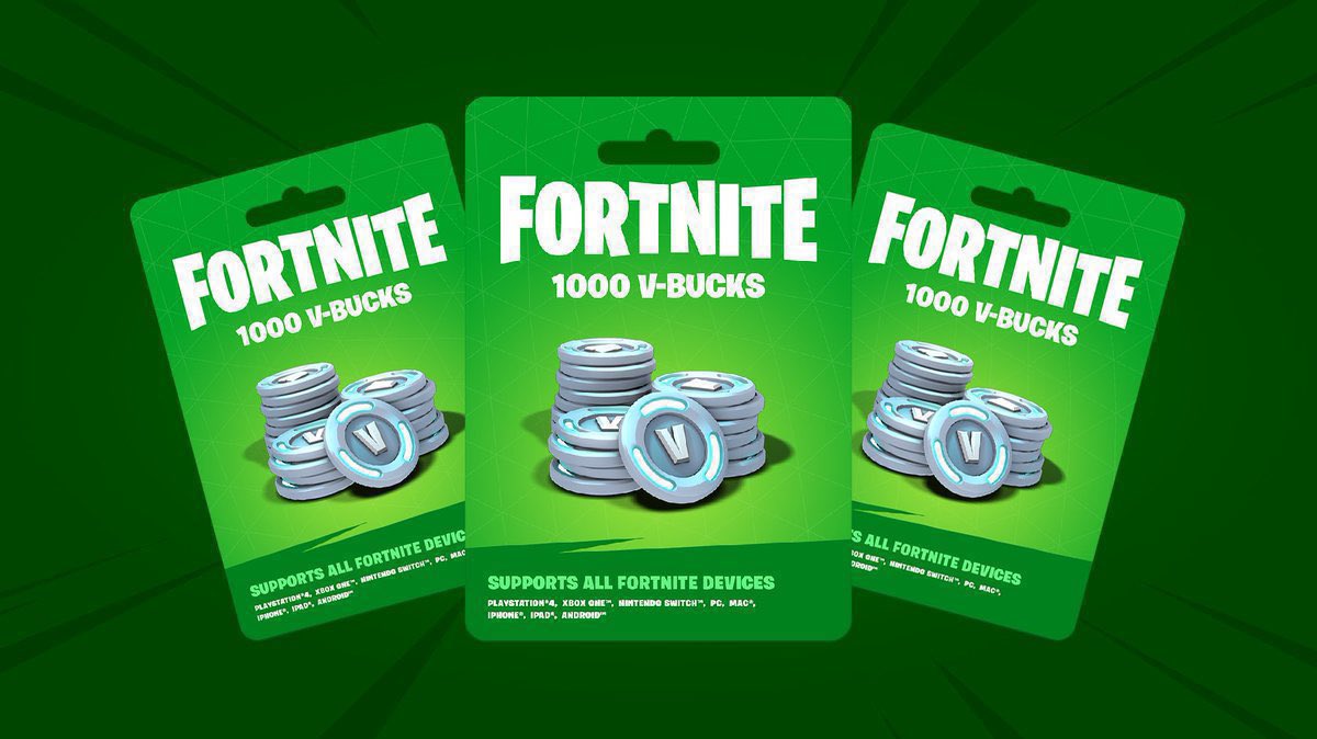1,000 Vbucks Giveaway • April 13th  

1 winners  

• Retweet    
• follow me

this is a repost from the 13th of April it will end at 11pm est today

Show proof   

#Fortnite #FortniteChapter5 #StayMystic