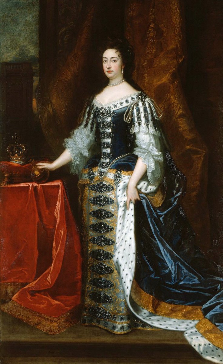 #OTD 362 years ago. Princess Mary of York was born at St James's Palace in London on 30 April 1662, during the reign of her uncle King Charles II.

Later Queen Mary II of England, Scotland, and Ireland, her joint reign with her husband, King William III and II, from 1689 to 1694.