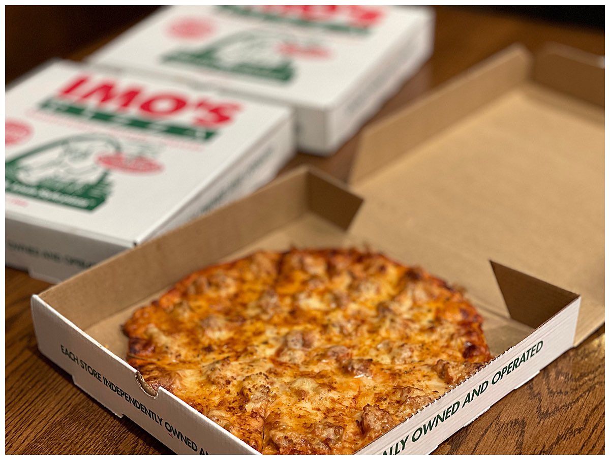 Imo’s Pizza from STL is best food ever made.
