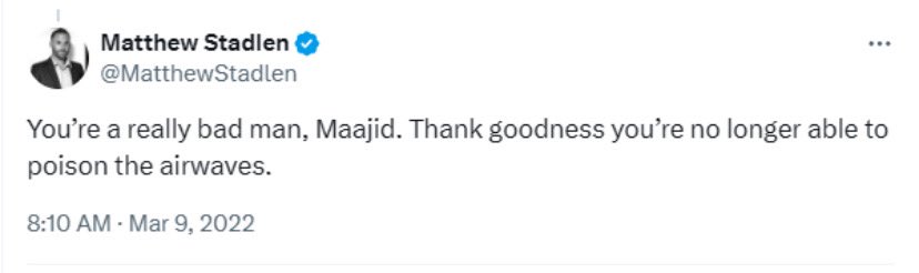 NEVER FORGET the HYPOCRISY of these DEATH-JAB mandate supporting propagandists. BLOOD on their hands. FYI: this was his reaction after the same @LBC sacked me (cancelling my family’s only source of income) for opposing all Covid mandates.