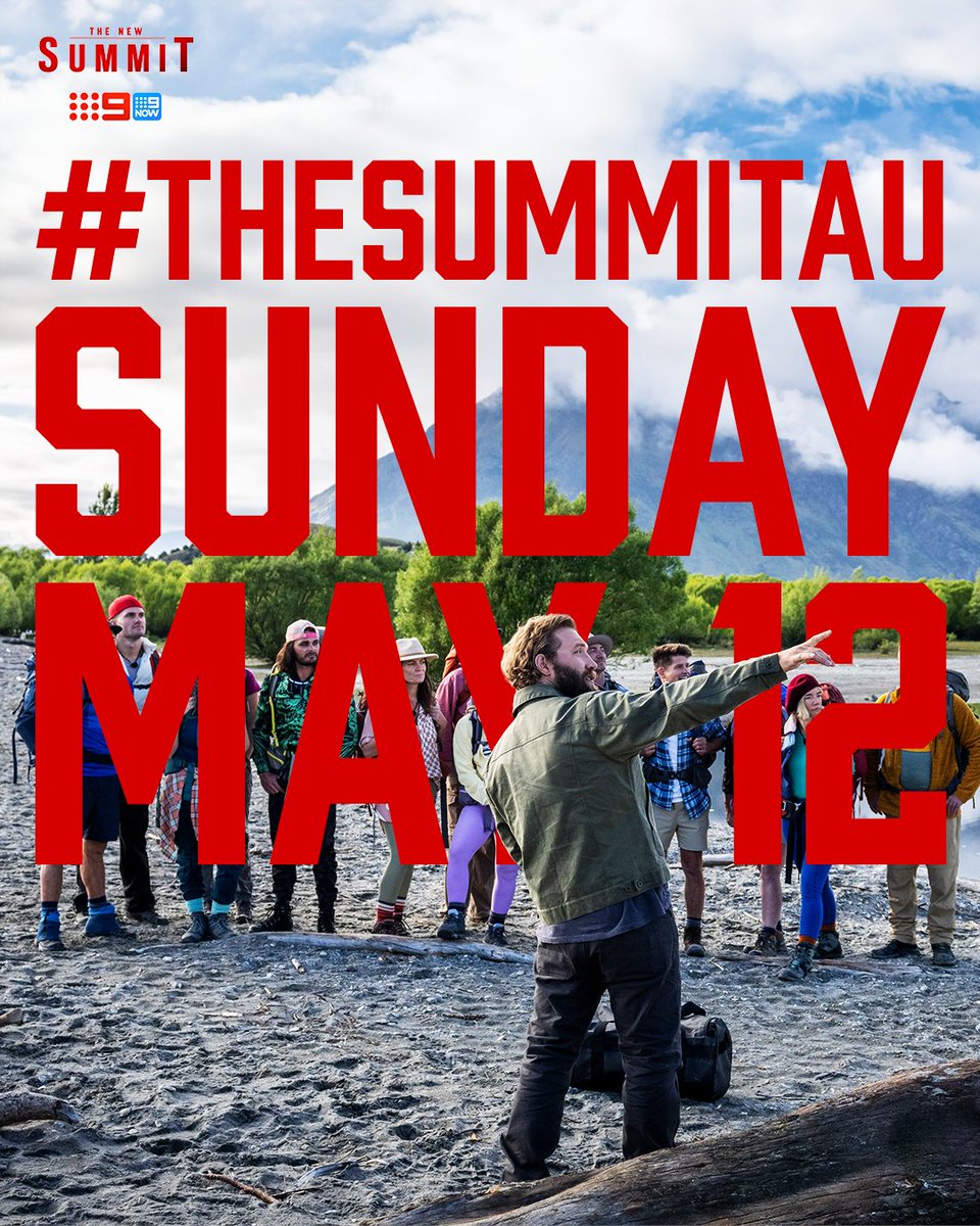 #TheSummitAU season 2 🏔️ Sunday May 12 on @channel9 and @9now