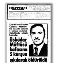 İSMAİLAĞA CİNAYETLERİ -1- ÜSKÜDAR MÜFTÜSÜNÜN KATİLİNE NE OLDU? İsmailağa cemaatinin şeyhi olan Mahmut Ustaosmanoğlu'nun İstanbul’un Fatih ilçesindeki İsmailağa Camii’nde Diyanet’e bağlı imam olarak görev yaptığı yıllardı. Üsküdar Müftüsü Hasan Ali Ünal, İsmailağa cemaatinin