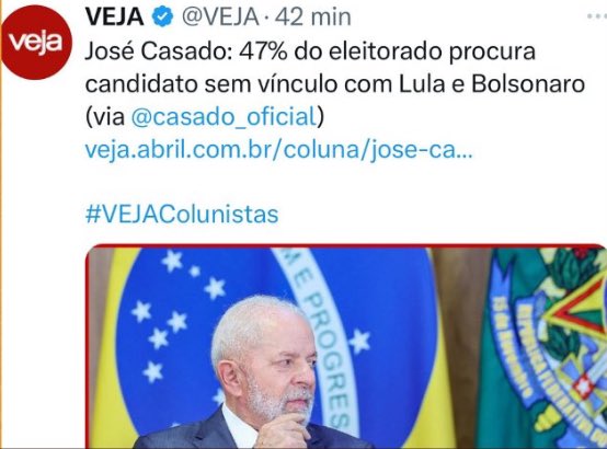 UFA ! VAI SER NO PRIMEIRO TURNO. NEM LULA E NEM BOLSONARO. 👇👇