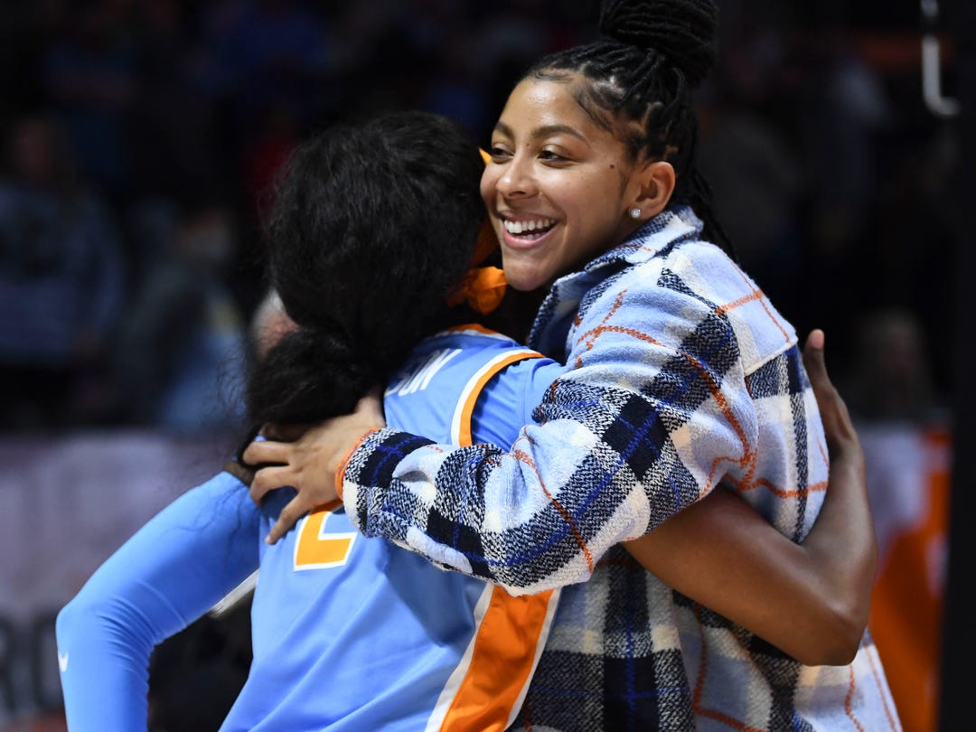 @Candace_Parker & @iamthathooper #RickeaJackson #LadyVols #WNBATwitter #WNBA #CandaceParker