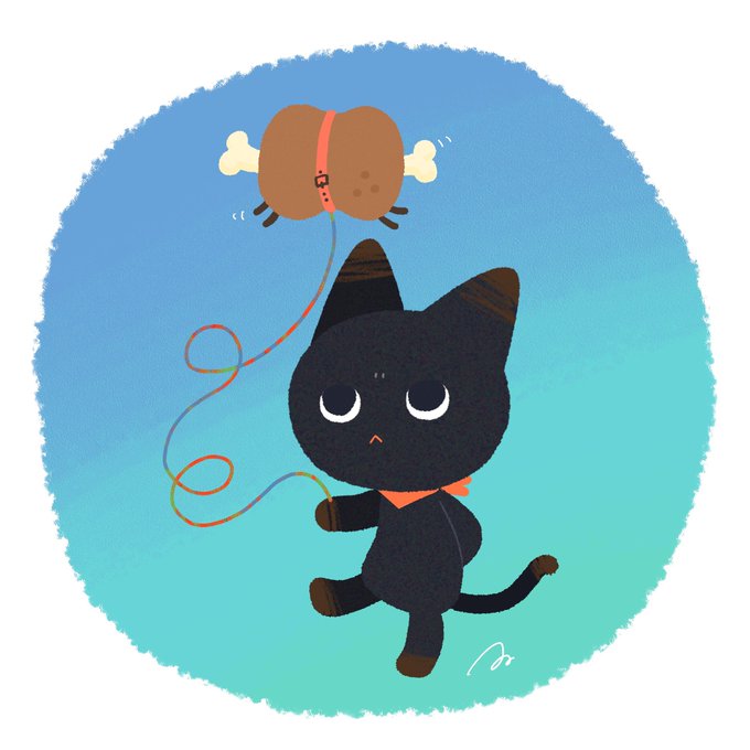 「黒猫 瞑目」のTwitter画像/イラスト(新着)