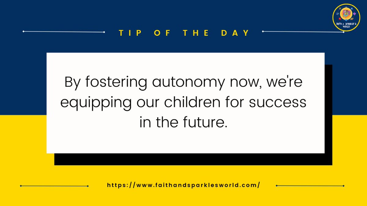'The ability to make decisions is the cornerstone of independence.' - Unknown. By fostering autonomy now, we're equipping our children for success in the future. #LifeSkills #ParentingStrategies
