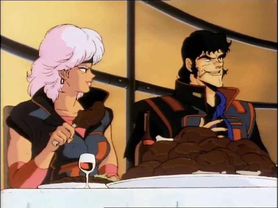 This is peak 80s female character design, actually.