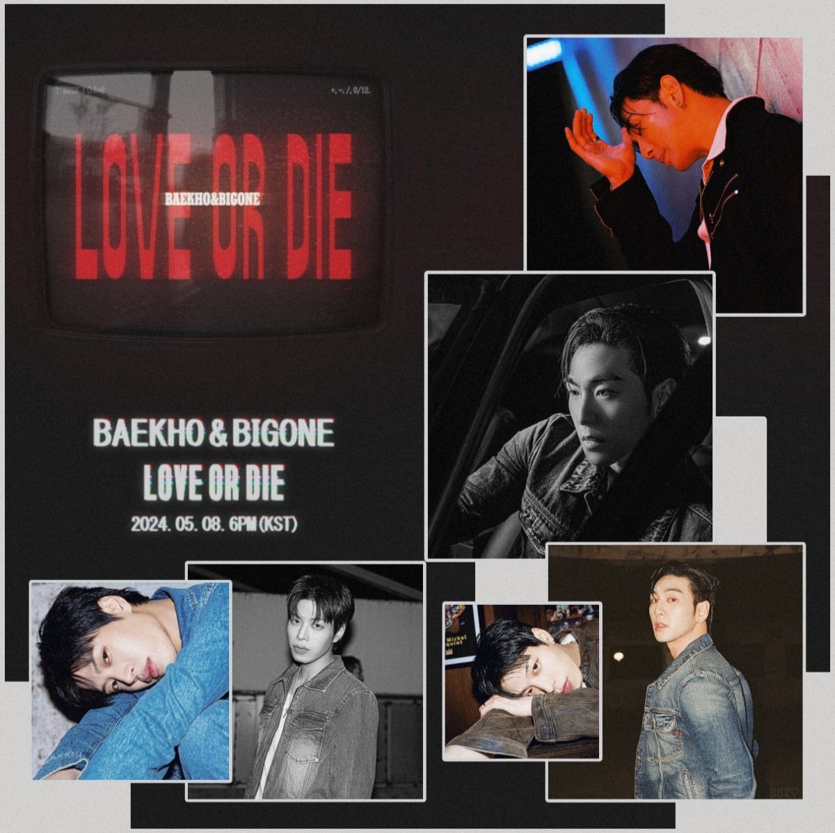 BAEKHO & BIGONE Single Album LOVE OR DIE 2024.05.08 6PM KST ❤️‍🔥

#백호 #BAEKHO
#빅원 #BIGONE
#LOVEORDIE
#나Rock너樂 #나락너락 by #PRISMFILTER