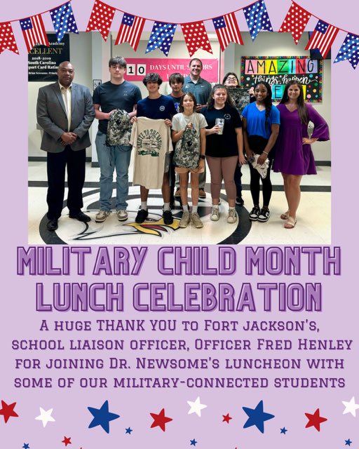 Military Child Month Lunch Celebration 🦅