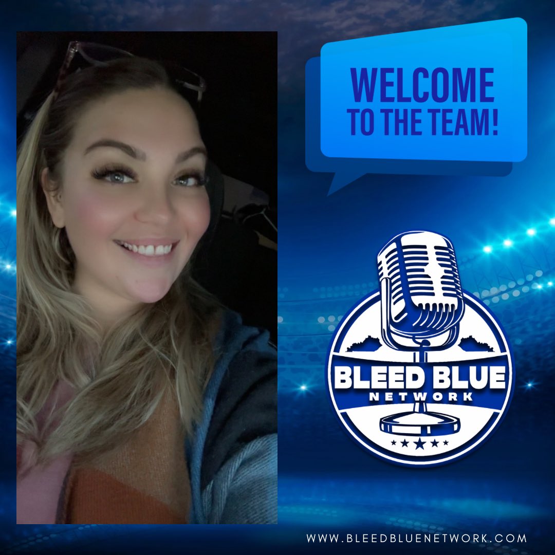 Welcome to the team Salena, aka @KYSass_ to the Bleed Blue Network Team! 

She will be partnering with @allUKball on podcasts and pregame shows! 

Excited to have you a part of the team! 

#BBN #KentuckyBasketball #KentuckyFootball #Kentucky #CatsBy90