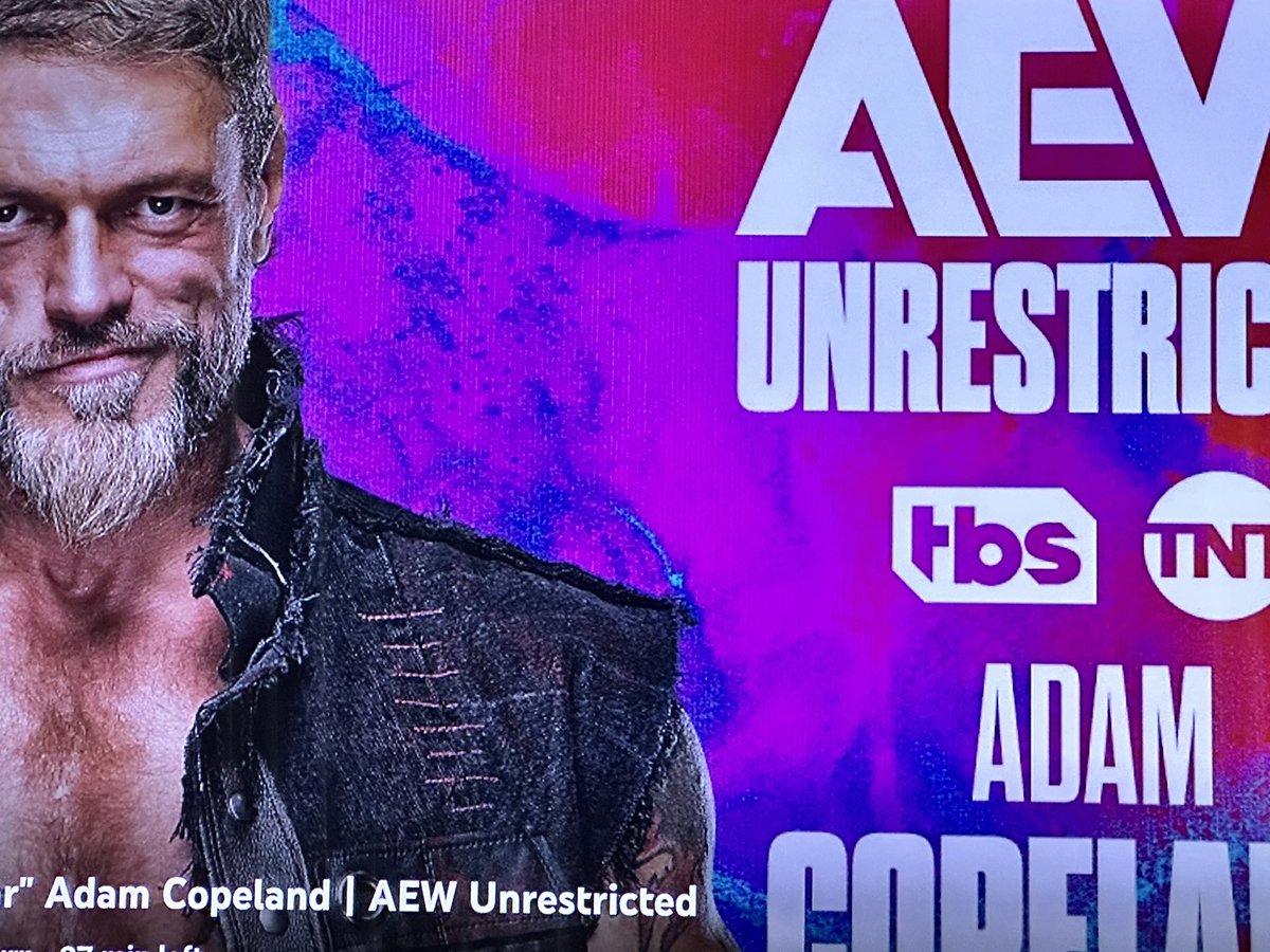 #AEWUnrestricred again another 🔥 episode w/ #TheRatedRSuperstar @RatedRCope 
👏👏👏👏👏
@WillWashington &
@RefAubrey killing it as they’re known to do!!!