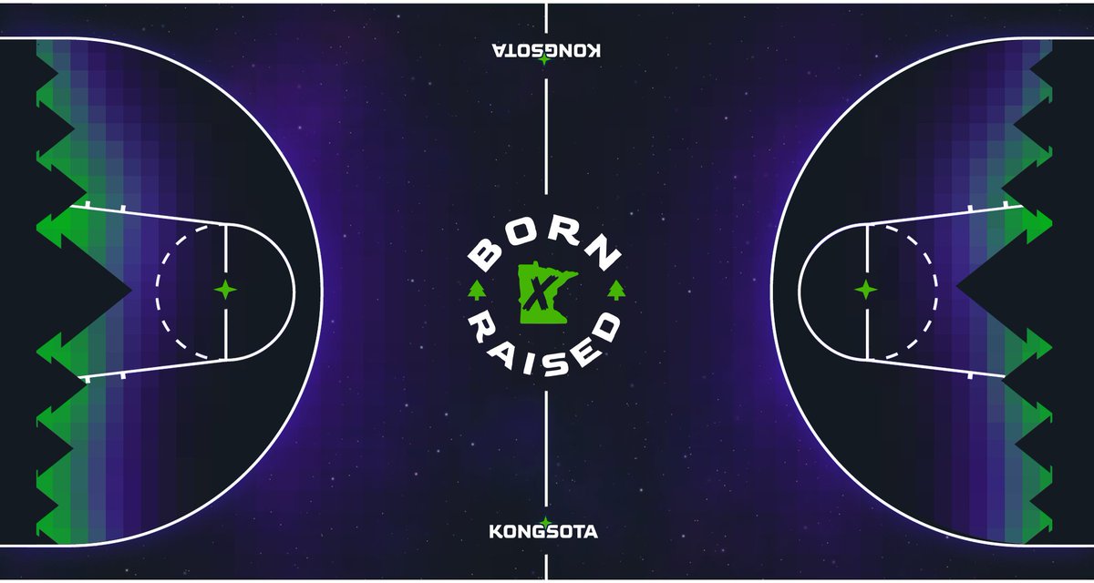 thebigticketmn's tweet image. Here&apos;s my submission for the #RKLCourtContest  representing @kongsota the northern lights take center stage. #bornandraised  #kongsota #wearekong @RumbleKongs