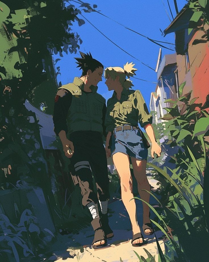 Shikamaru x Temari fan art ✨