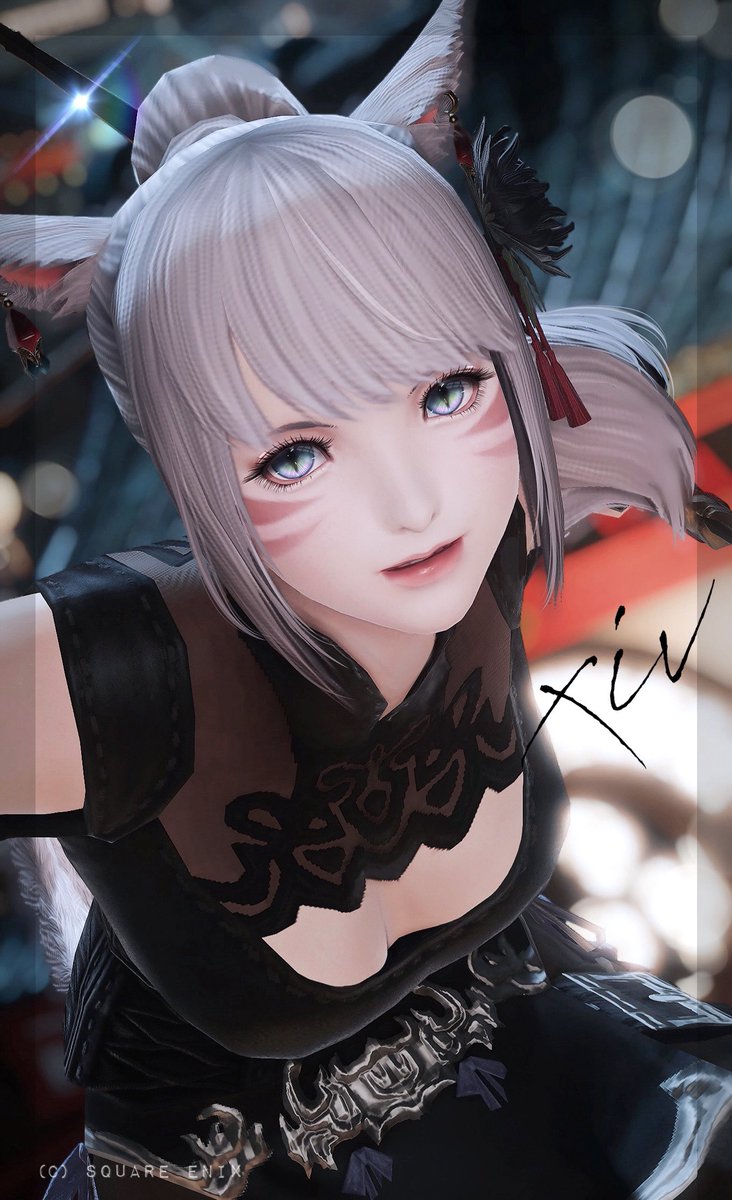 忍者の抜刀スプリントがかっこいいって話は何回でもしたい🥷 #おはミコ┆ #ミコッテ ┆ #FF14