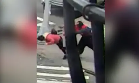 A surveillance photo shows the moment a man 'randomly' knocked a grandmother unconscious in a broad-daylight attack in the Bronx.

Martha Veloz, 54, of New Jersey, had just gotten off the No. 4 train in Highbridge around 3 p.m. Wednesday when the stranger struck her and shoved…