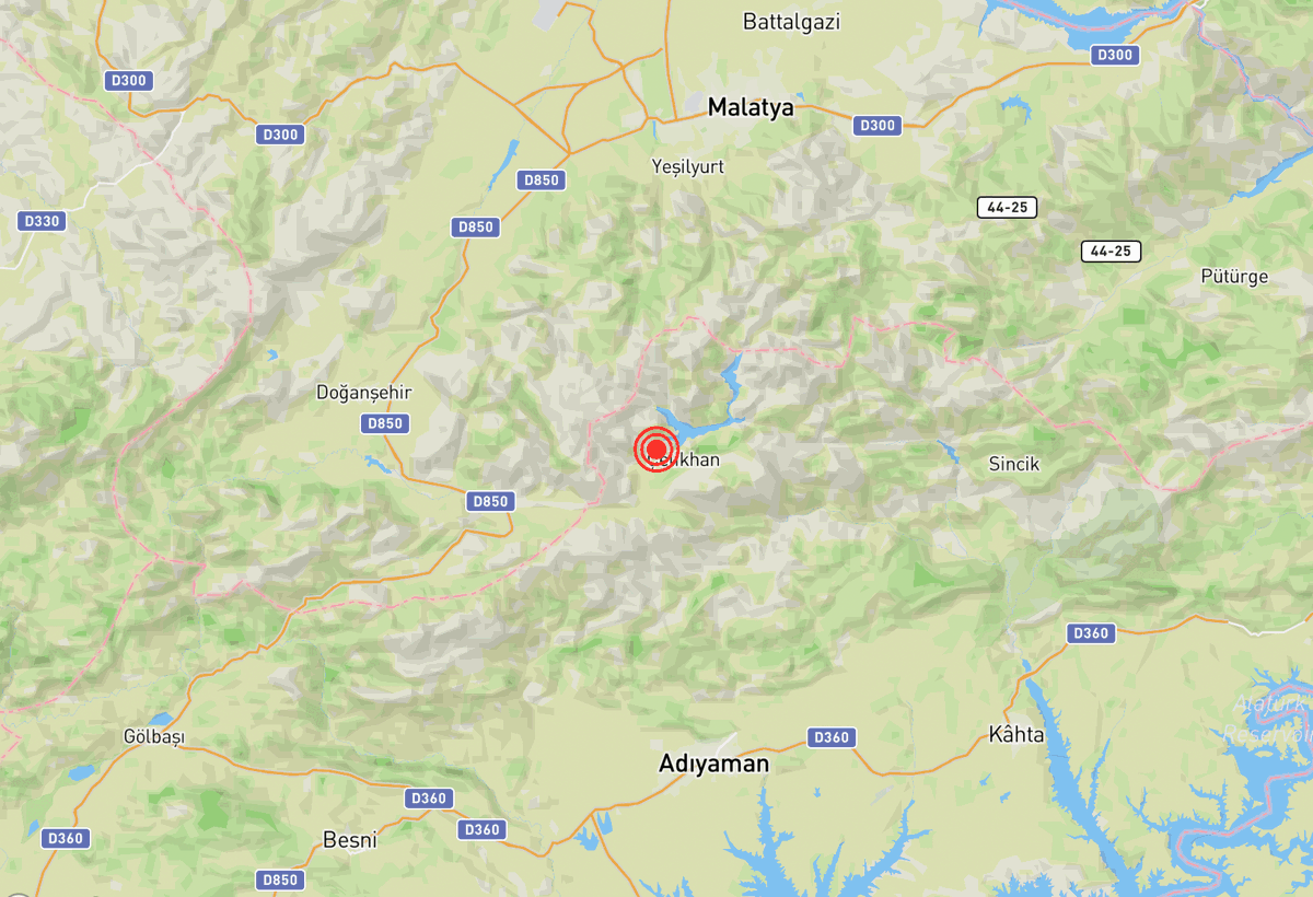 #deprem #DEPREMOLDU #SONDAKIKA #Adıyaman Yer: Celikhan- (Adiyaman) Büyüklük: 2.2 Derinlik: 4.1 km Tarih: 2024.04.30 01:29:43 Konum: google.com/maps?q=38.043,…