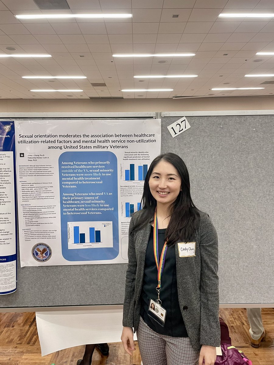 Dr. Cindy Chang (@cindy_j_chang) on Twitter photo Presented this cool work I got to do with Ian Fischer, <a href="/KellyHarperPhD/">Kelly Harper</a> , <a href="/DrNLivingston/">Nick Livingston, Ph.D. (he/him)</a> , Colin Depp, <a href="/SonyaBN/">Sonya Norman</a> , and Robb Pietrzak at <a href="/UCSDHealth/">UC San Diego Health</a> Judd Symposium. Key takeaway: some factors related to using mental health services may actually differ based on sexual orientation Presented this cool work I got to do with Ian Fischer, <a href="/KellyHarperPhD/">Kelly Harper</a> , <a href="/DrNLivingston/">Nick Livingston, Ph.D. (he/him)</a> , Colin Depp, <a href="/SonyaBN/">Sonya Norman</a> , and Robb Pietrzak at <a href="/UCSDHealth/">UC San Diego Health</a> Judd Symposium. Key takeaway: some factors related to using mental health services may actually differ based on sexual orientation