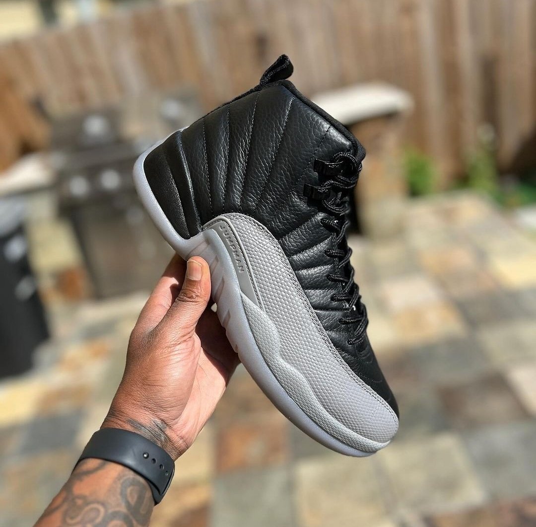 Air Jordan 12 'Black Wolf Grey' Releases September 28th 🖤🩶