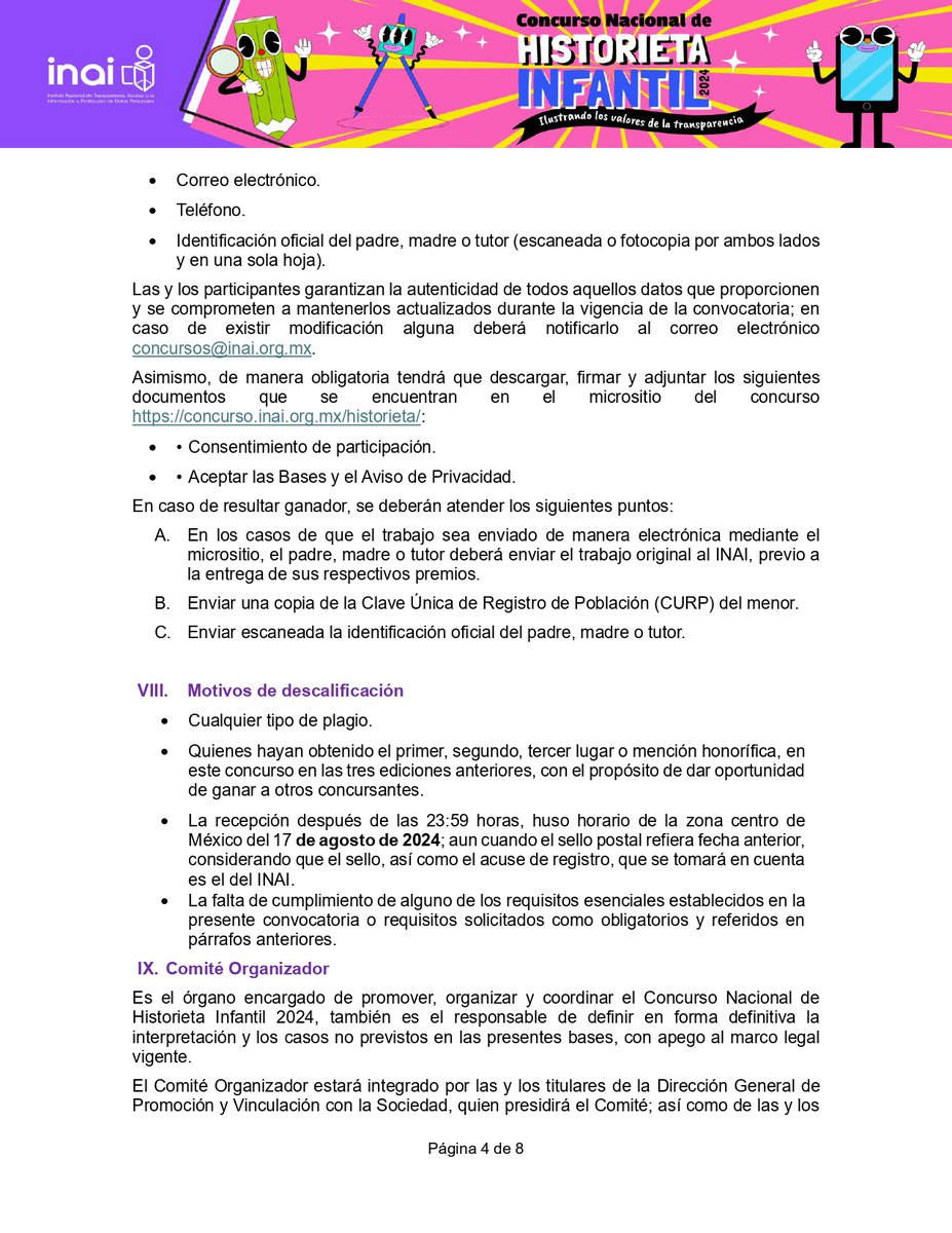 #FormaciónContinua 
#centrodemaestros
El @CEcatepec2 comparte información sobre el Concurso Nacional de Historieta Infantil 2024 
'Ilustrando los valores de la transparencia' educacionedomex-my.sharepoint.com/personal/cmeca……