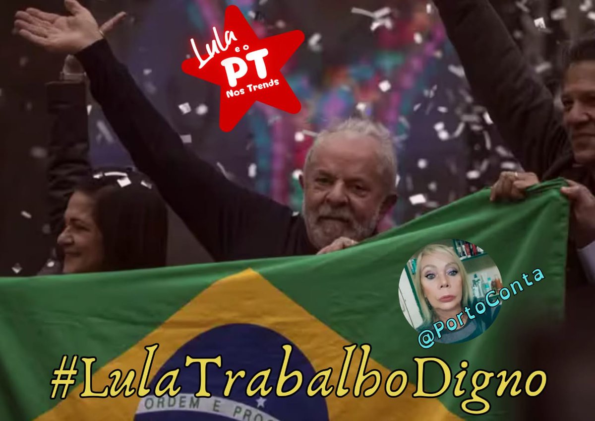 @binha1954 Boa noite, querida @binha1954!🚩🌹❤️ #LulaTrabalhoDigno