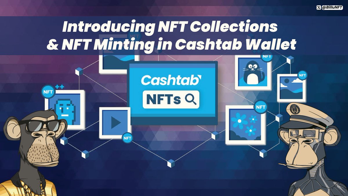 Introducing #NFTs  Collections & #NFTs  Minting in #Cashtab Wallet
