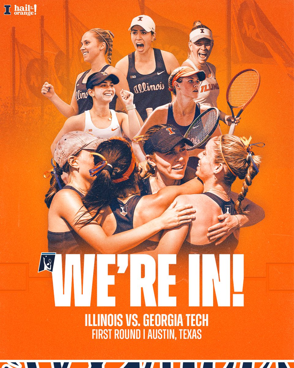 WE'RE IN! 🔶🔷 Heading to the Texas Regional to open the 2024 NCAA Tournament! #Illini | #HTTO